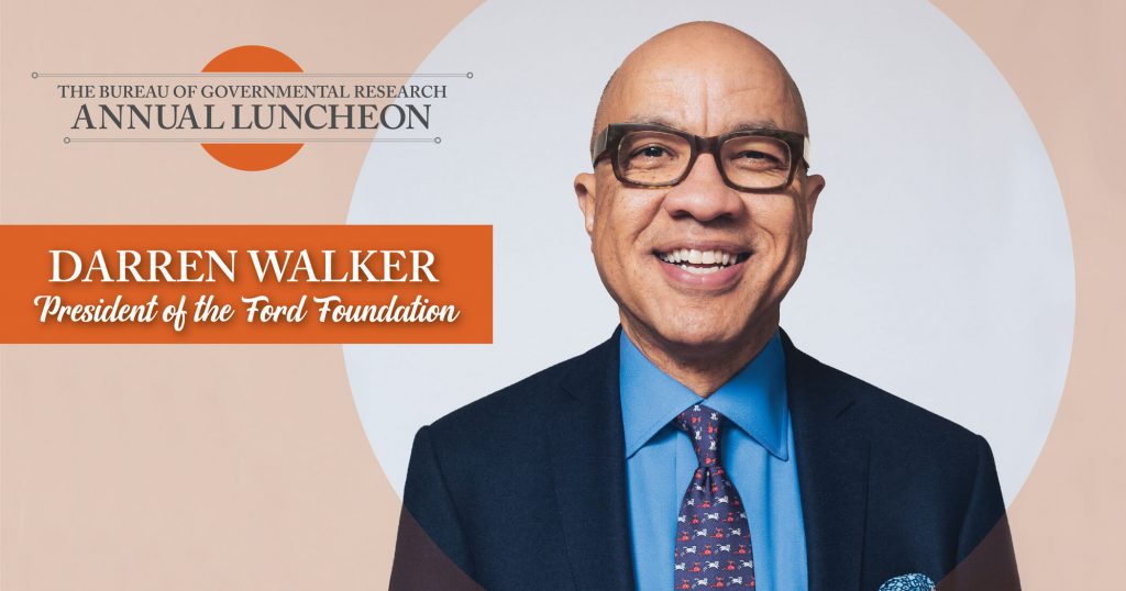 BGR 2021 Virtual Annual Luncheon Featuring Darren Walker, President of the Ford Foundation